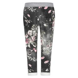 Mississhop Chinohose Damen Hose Blumen Jogginghose günstig online kaufen