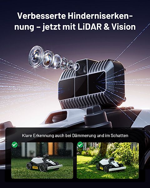 Mammotion Rasenmähroboter LUBA Mini AWD 1500, günstig online kaufen