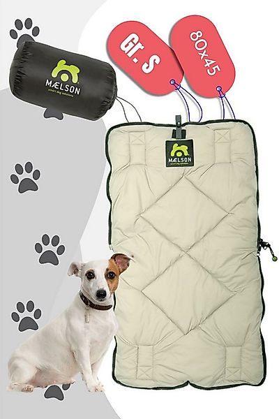 MAELSON Tierdecke Cosy Roll Hundedecke - Farbe: Schwarz, Beige günstig online kaufen