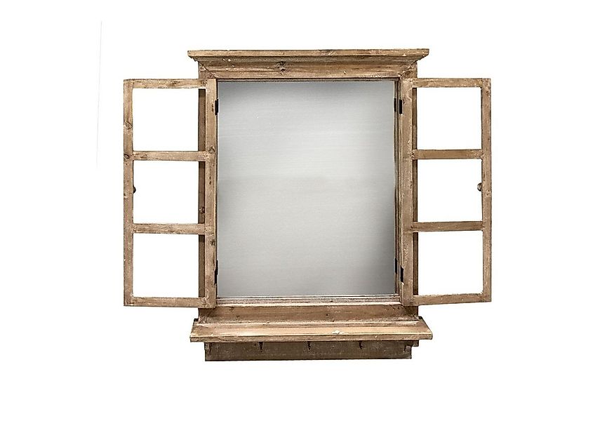 HTI-Living Wandspiegel Dekofenster mit Spiegel Braun (Stück, 1-St., 1 Wands günstig online kaufen
