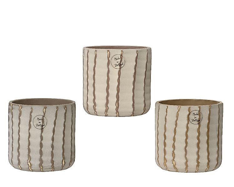 Decoris season decorations Blumentopf, Blumentopf / günstig online kaufen