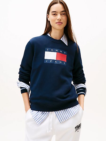 Tommy Jeans Sweatshirt "TJW REG TJ FLAG CREW" günstig online kaufen
