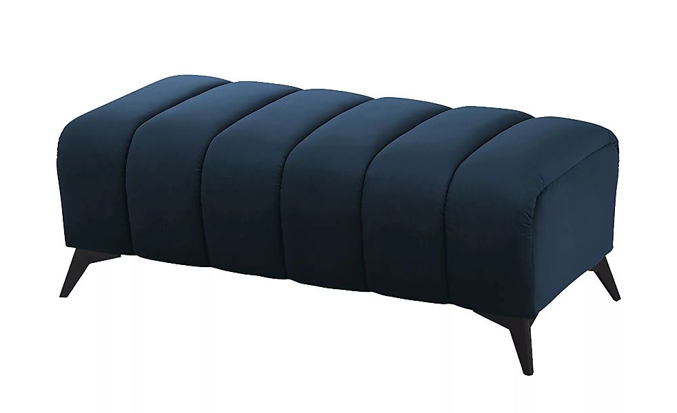 Hockerbank - blau - 120 cm - 45 cm - 60 cm - Polstermöbel > Hocker - Möbel günstig online kaufen