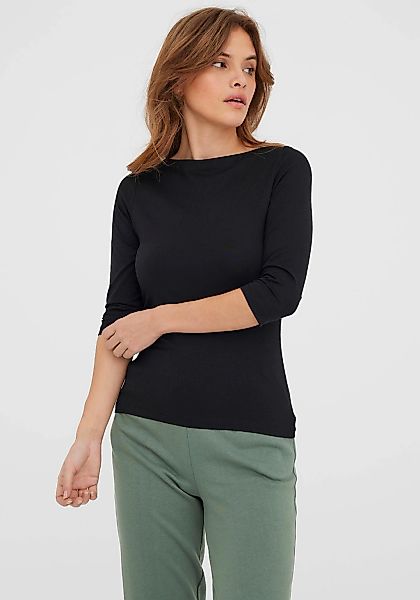 Vero Moda 3/4-Arm-Shirt VMPANDA MODAL 3/4 TOP JRS NOOS Baumwollmischung, re günstig online kaufen