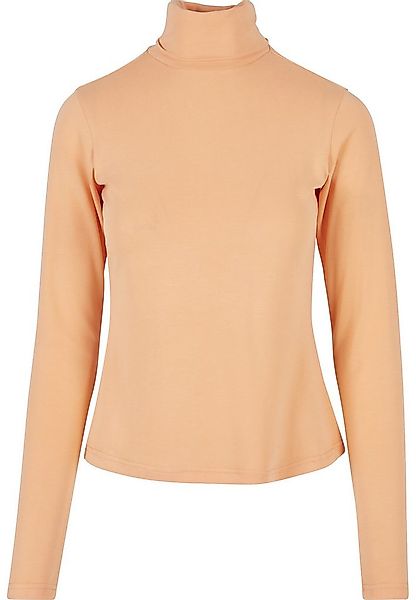 URBAN CLASSICS Langarmshirt Urban Classics Damen Ladies Modal Turtleneck Lo günstig online kaufen