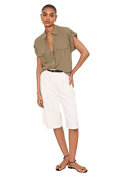 LIPSY Kurzarmhemd Lipsy Regular Fit Kurzarmhemd mit Leinenanteil (1-tlg) günstig online kaufen