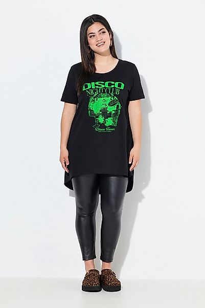 Angel of Style T-Shirt T-Shirt A-Linie Neon Diskokugel-Motiv günstig online kaufen