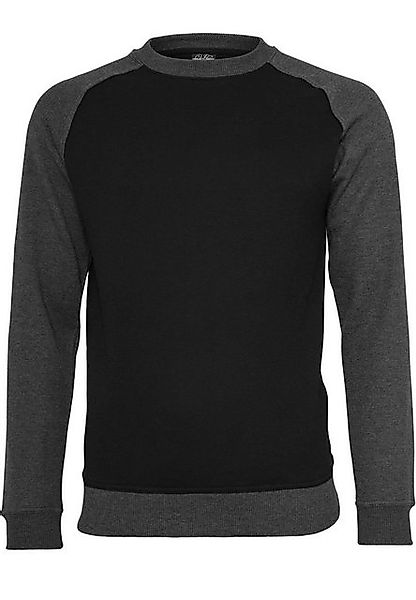 URBAN CLASSICS Rundhalspullover Urban Classics Herren 2-tone Raglan Crewnec günstig online kaufen