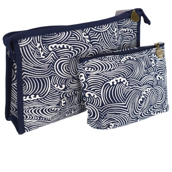 VIVA Kosmetiktasche Kulturbeutel Set Kosmetiktasche Reißverschluss günstig online kaufen
