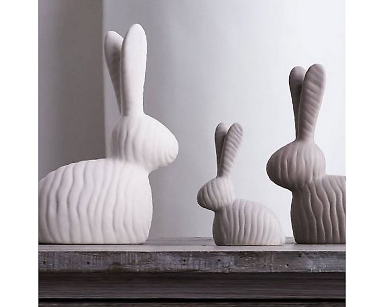 Sandra Rich Dekoobjekt KERAMIK HASE "FIGURE ceramic rabbit medium-white" 20 günstig online kaufen