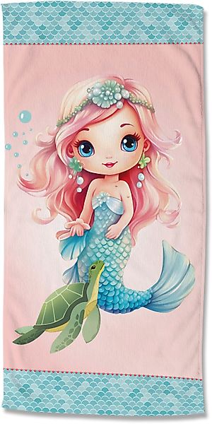 good morning Strandtuch "Alisse" Mikrofaser, 75x150, Schnelltrocknend, Kind günstig online kaufen