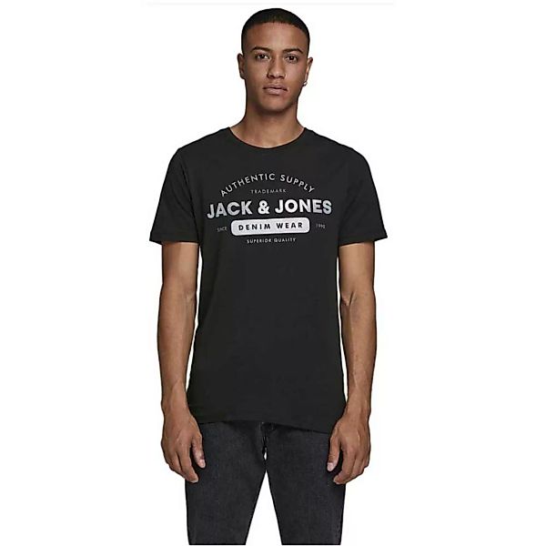Jack & Jones Jeans Crew Neck Kurzärmeliges T-shirt XS Cloud Dancer / Slim F günstig online kaufen