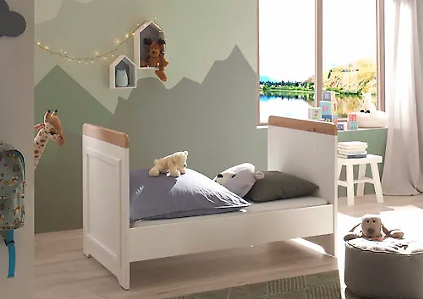 Begabino Umbauseiten "Jasmin Bettseiten zum Juniorbett" Weiß, passend zu Ja günstig online kaufen