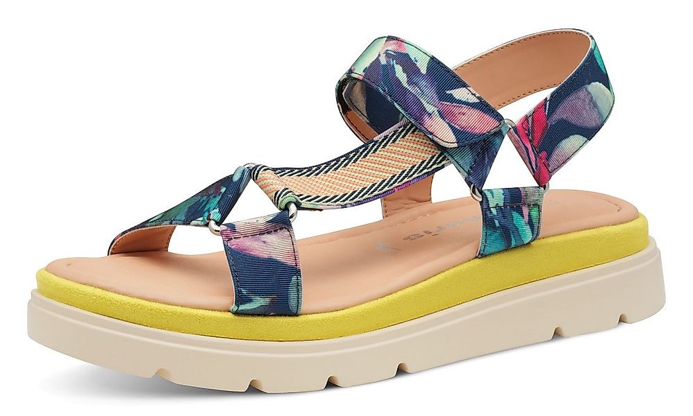 Tamaris Riemchensandale, Plateau, Sommerschuh, Sandalette mit Touch It-Auss günstig online kaufen