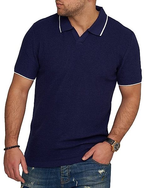 CARISMA Poloshirt CRCANOAS Strick Kurzarm Polo T-Shirt günstig online kaufen