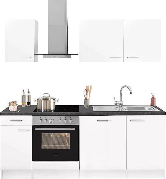 OPTIFIT Küchenzeile "Iver", 210 cm breit, inkl. Elektrogeräte der Marke HAN günstig online kaufen