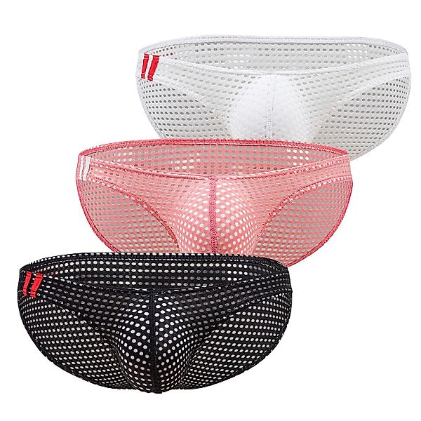 Lau-Fashion Slip Unterhose Transparenter Netz Fishnet günstig online kaufen