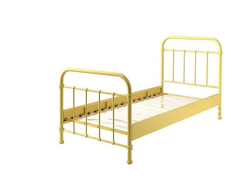 58 aufm Kessel Bettgestell Metallbett Karlyn 210x98x111 Einzelbett Kinderbe günstig online kaufen