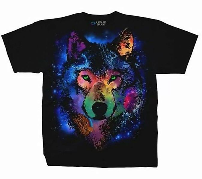 Liquid Blue T-Shirt Cosmic Wolf günstig online kaufen