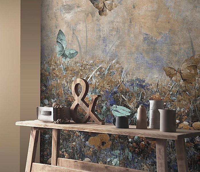 Fashion for walls Fototapete Magic Meadow, glatt, floral, Phthalate frei günstig online kaufen