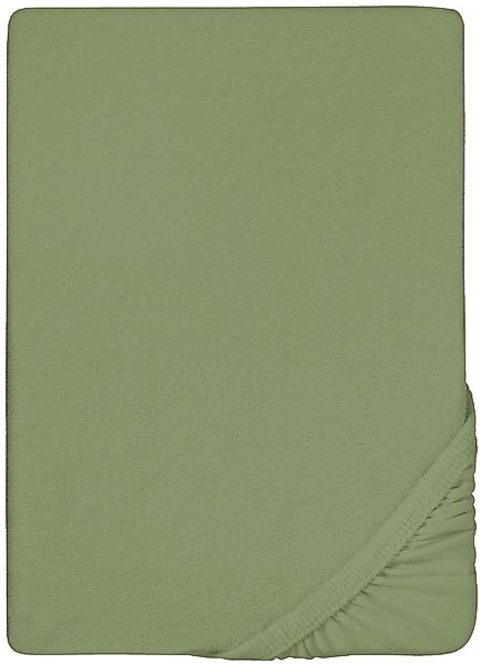 Biberna Spannbettlaken "Pepe" weicher Frottee-Stretch günstig online kaufen