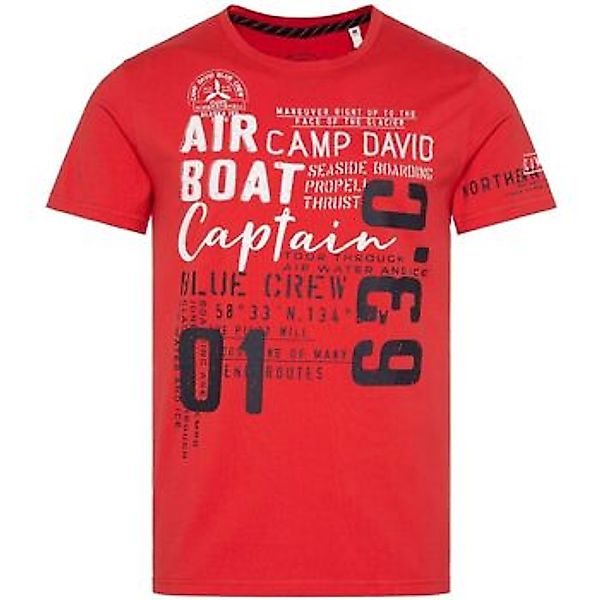 Camp David  T-Shirt T-Shirt ALASKA ICE TOUR Kurzarmshirt günstig online kaufen