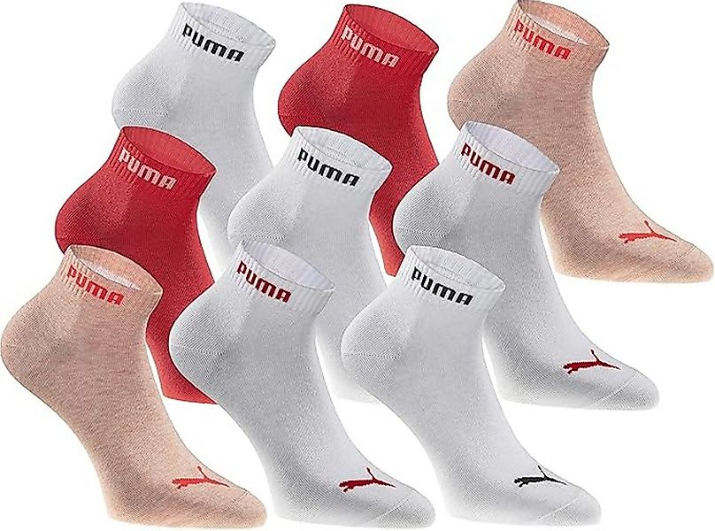 PUMA Freizeitsocken Quartersocken 18 Paar Pack Statement Edition - Unisex günstig online kaufen