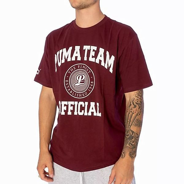 PUMA T-Shirt T-Shirt Puma Team Graphic, G M, F aubergine günstig online kaufen