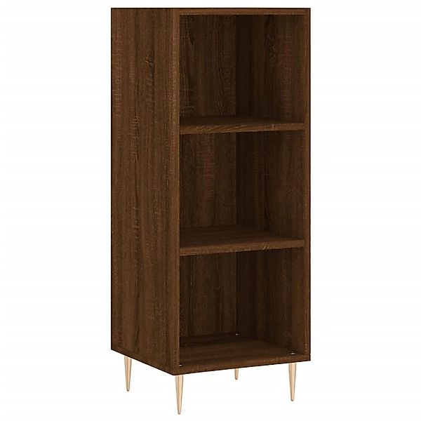 vidaXL Sideboard Braun Eichen-Optik 34,5x32,5x90 cm Holzwerkstoff 828723 günstig online kaufen