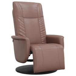 vidaXL Sessel Relaxsessel mit Fußteil Braun günstig online kaufen