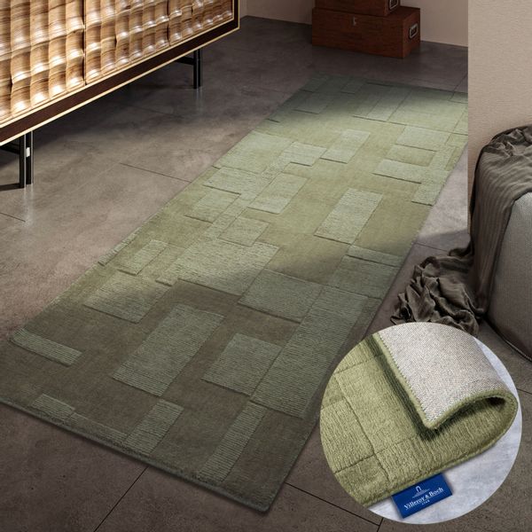 Villeroy & Boch Wollteppich "Wilhelmine" rechteckig 10 mm Höhe Läufer, hand günstig online kaufen