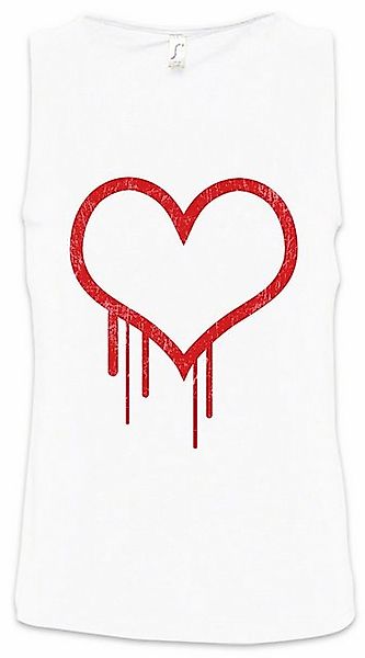 Urban Backwoods Tanktop Bleeding Heart I Ärmelloses T-Shirt Blutendes Blood günstig online kaufen