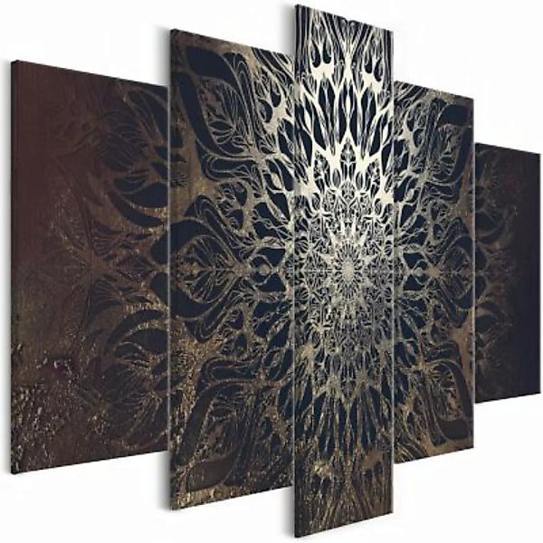 artgeist Wandbild Hypnosis (5 Parts) Brown Wide mehrfarbig Gr. 200 x 100 günstig online kaufen