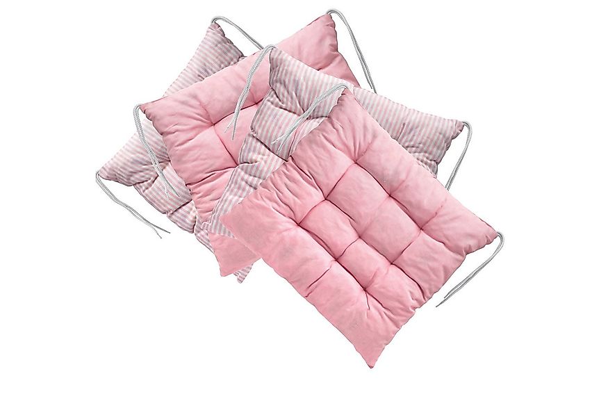 LILENO HOME Stuhlkissen - Wende Sitzkissen für Gartenstuhl oder Küchenstuhl günstig online kaufen