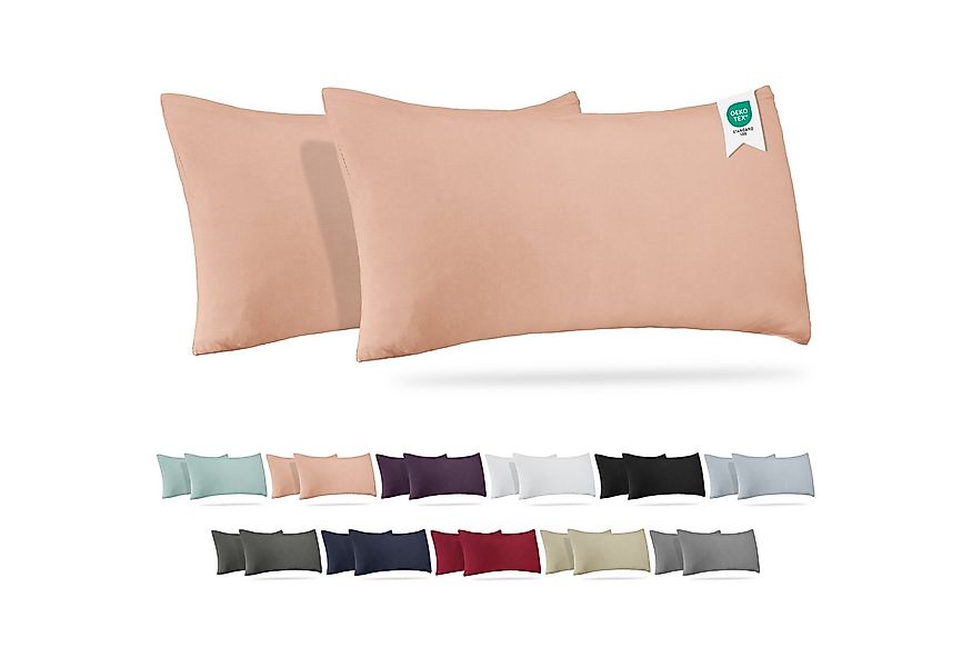 BARBONS Kissenbezug 100% Baumwolle Kissenbezug, weiche Kopfkissenbezug, Kis günstig online kaufen