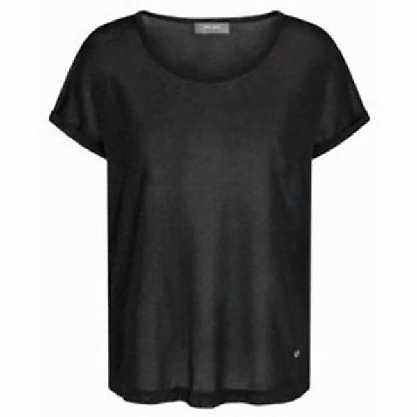 Mos Mosh  T-Shirt Rundhals T-Shirt für Damen in schwarz günstig online kaufen