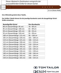 TOM TAILOR Denim Ledergürtel TTDABBY 2.5 günstig online kaufen