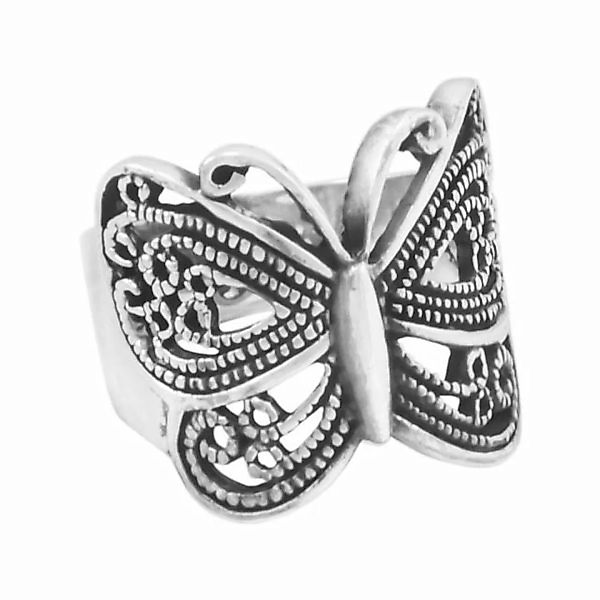 Silber Ring Schmetterling Fair-trade Und Handmade günstig online kaufen