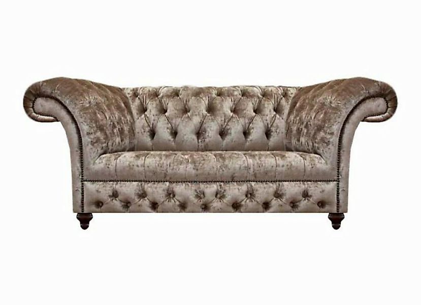 JVmoebel Chesterfield-Sofa Chesterfield Design Modern Sofa Couch Zweisitzer günstig online kaufen