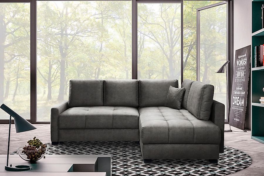 exxpo - sofa fashion Ecksofa "Chester, Boxspring Federkern-Polsterung, bequ günstig online kaufen