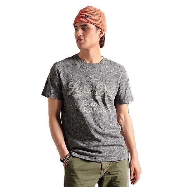 Superdry Script Style Mountain Kurzärmeliges T-shirt XL Grey/Black Twist Gr günstig online kaufen
