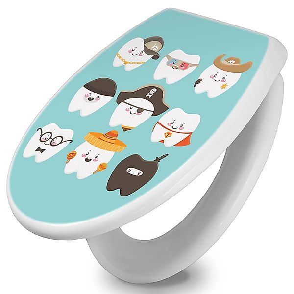 Banjado Toilettendeckel Mit Absenkautomatik WC-Sitz Soft Close Weiß Hygieni günstig online kaufen