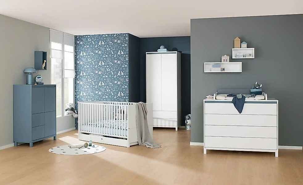 PAIDI Kleiderschrank  Olli ¦ weiß ¦ Maße (cm): B: 83 H: 204 T: 56.1 Baby > günstig online kaufen