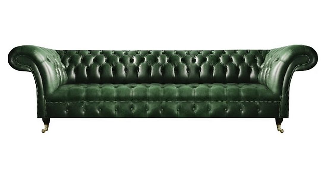 JVmoebel Chesterfield-Sofa Wohnzimmer Sofa Viersitzer Couch Luxus Leder Pol günstig online kaufen