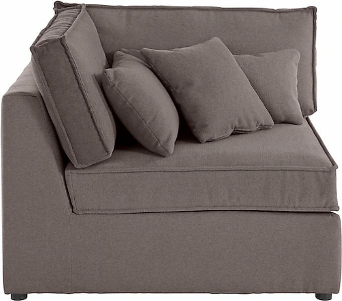 OTTO home Sofa-Eckelement »Florid« Teil eines Modulsofas, fester Sitzkomfor günstig online kaufen