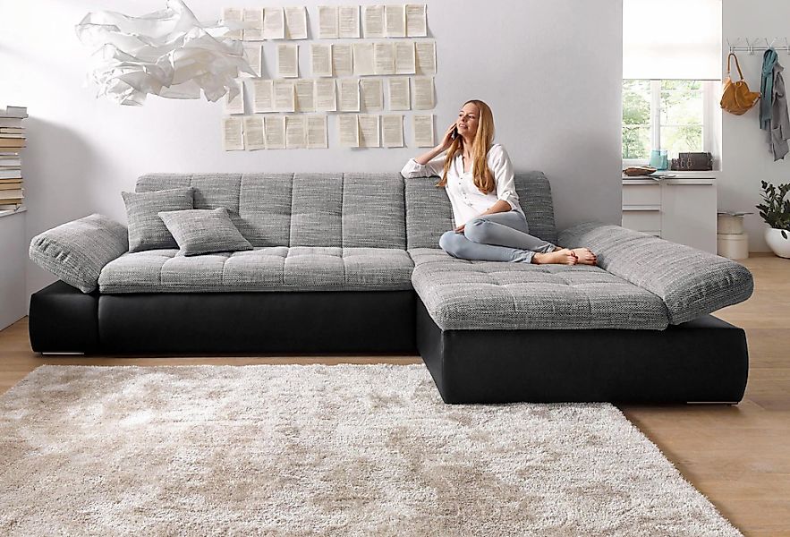 DOMO collection Ecksofa "Moric B/T/H 300/172/80 cm, auch in Cord, L-Form", günstig online kaufen