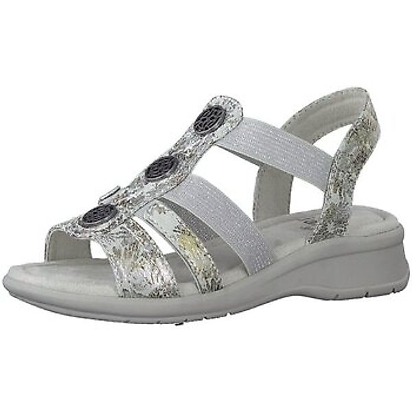 Jana  Sandalen Sandaletten grey-flower (hell) 8-28165-20-290 günstig online kaufen