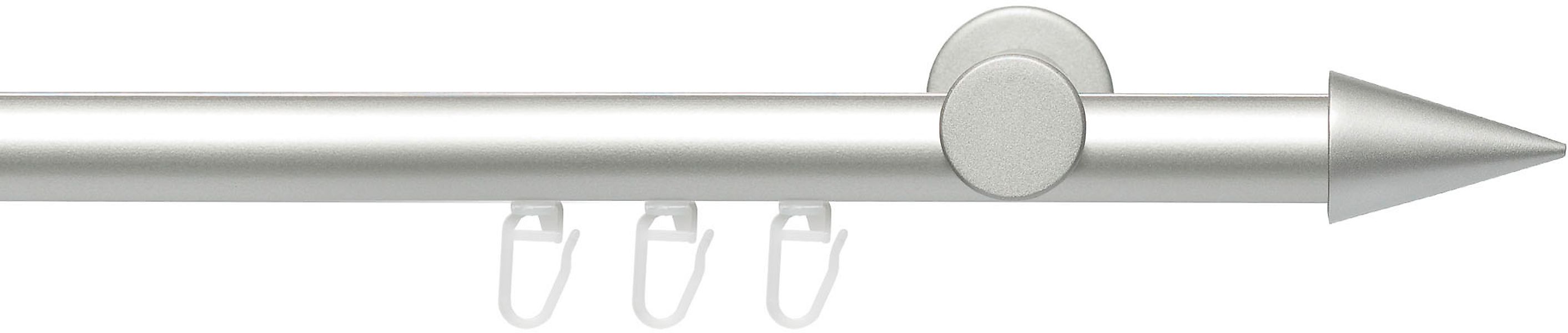 Liedeco Gardinenstange »Innenlaufgarnitur 20 mm Power Spitze« Ø 2 mm 1 läuf günstig online kaufen