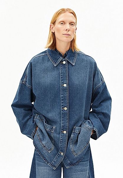 Armedangels Jeansjacke DRAAPY DENIM Jeansjacke aus TENCEL™ Lyocell Mix Over günstig online kaufen