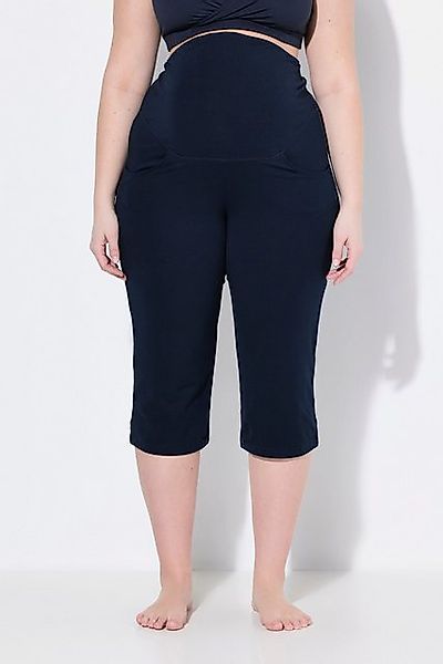 Ulla Popken Caprihose Bellieva-Caprihose Umstandshose Umklappbund Schwanger günstig online kaufen